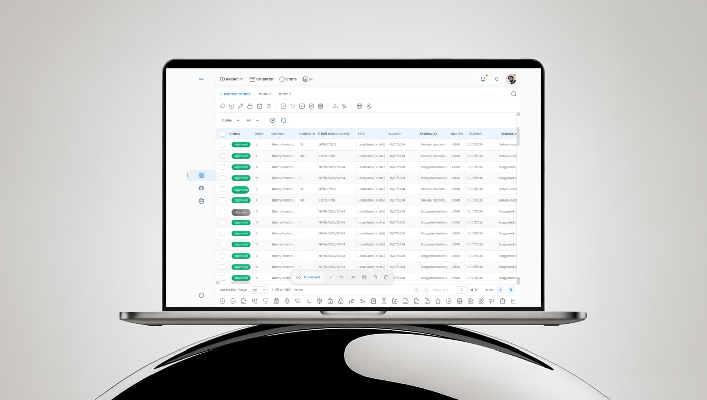 Flowda Dashboard Redesign